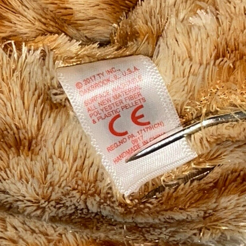 Ty Classic Cobbler Kitty Cat 12" Plush Toy Orange Striped Stuffed Animal 2017 - Picture 7 of 7