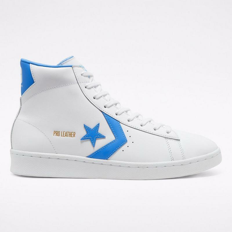 NEW Converse Pro Leather HI White Coast Blue Michael Jordan UNC North Carolina
