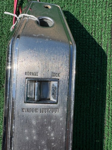 1974 - 1978 Cadillac master power window switch with lock 1975 1976 1977 - Picture 3 of 11
