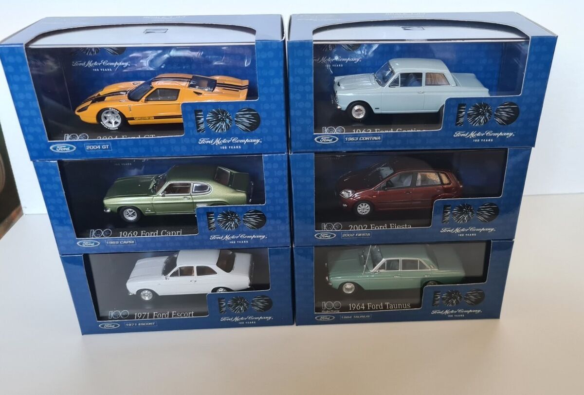最安 2 SET Years 100 Company Motor Ford Minichamps OVP ! NEW 1:43 乗用車