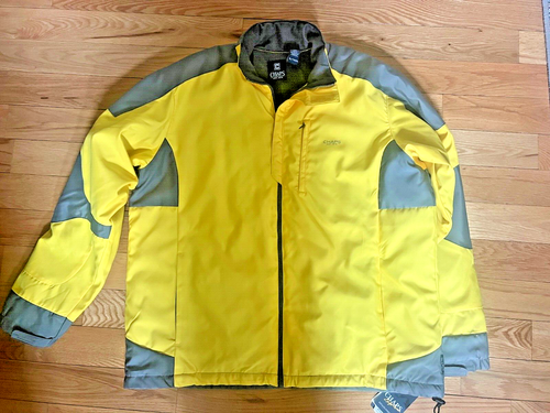 Chaps Men's Water Resistant EXPLORER Full Zip Fleece Lined Jacket Coat XL NWT - Picture 1 of 4
