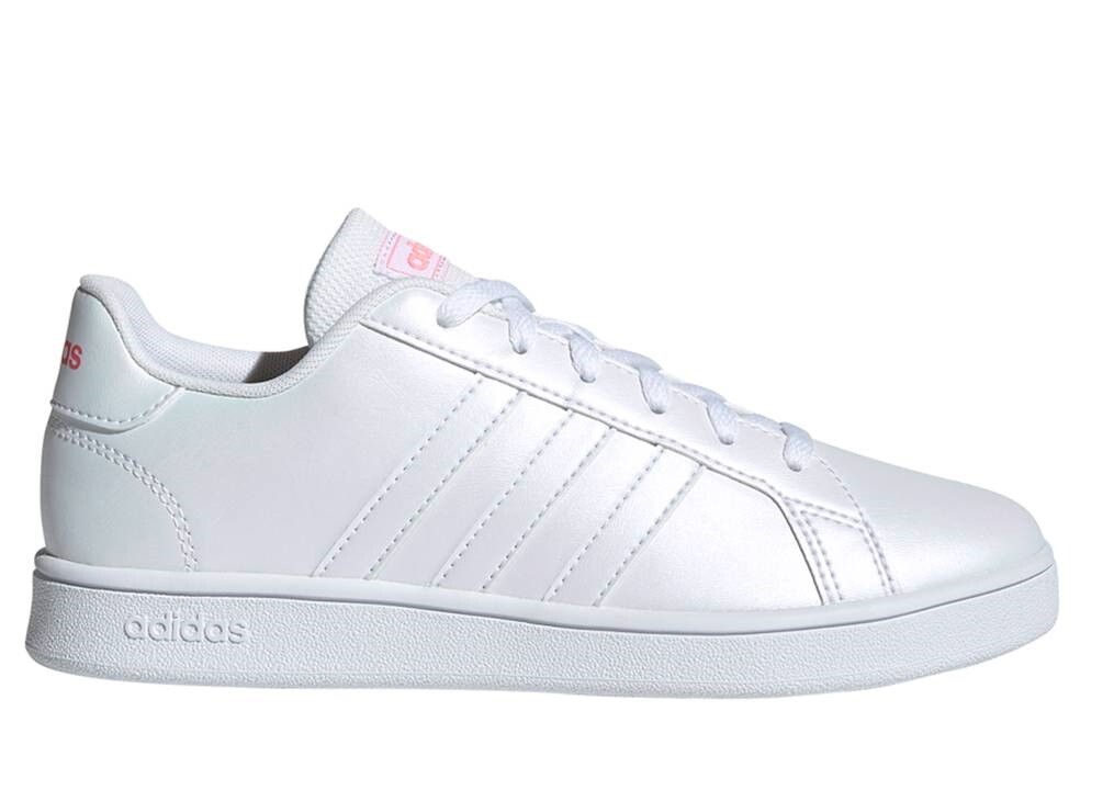 Zapatos Niña adidas GZ5258 Zapatillas Gimnasia Deportiva Escuela Blancas