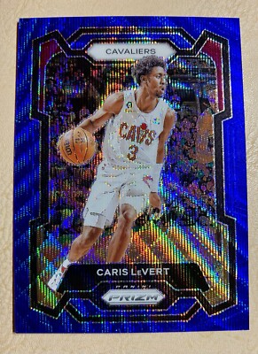 Panini Prizm 23-24 Caris LeVert Cavaliers #253 Blue Wave Prizm - NEW