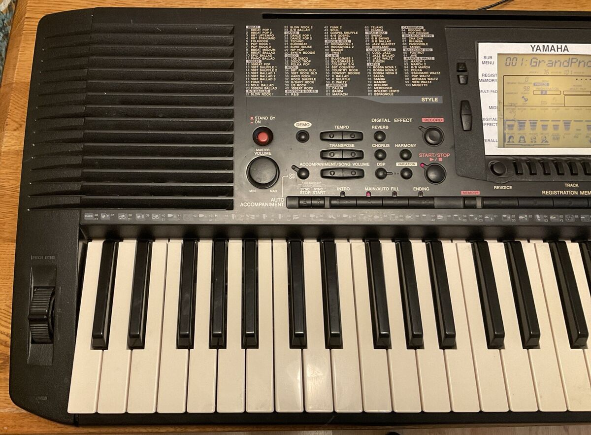 YAMAHA PSR-530 General Midi XG Keyboard W/ Power Adapter YAMAHA PSR-530 General Midi XG Keyboard W/ Power Adapter