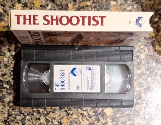 80's Vintage Vhs Movie Tape The Shootist Fast Combined Shipping eBay