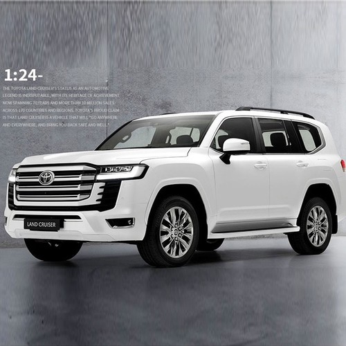 Modellino auto in lega 1:24 Toyota Land Cruiser LC300 ZX pressofuso fuoristrada giocattoli 01 - Foto 3 di 17
