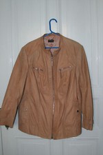 Damenlederjacke, echtes Leder, von Samoon, Größe 48