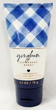 Bath Body Works GINGHAM Body Cream 24 Hour Moisture Ultra Shea 2.5 oz/70g New