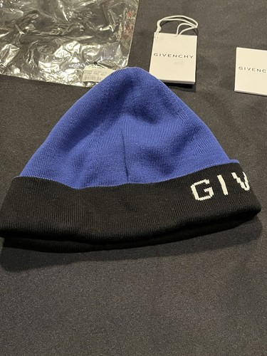 GIVENCHY SKULL CAP SKULLCAP BEANIE CAP HAT COT CASHMERE SKULLY ITALY AUTHENTIC - Picture 17 of 24