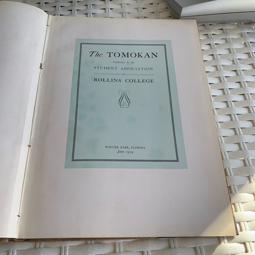 1934 Rollins College Winter Park Florida FL Mary Butler Longest Yearbook - Bild 3 von 3