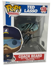 Brendan Hunt Signed Autograph Ted Lasso Coach Beard Funko Pop #1358 Beckett COA Brendan Hunt Signed Autograph Ted Lasso Coach Beard Funko Pop #1358 Beckett COA