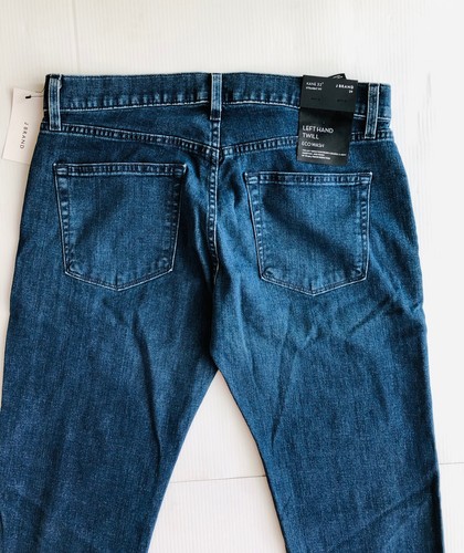 Pantalones de mezclilla para hombre marca J azul Kane rectos lavado ecológico truncus talla 29 JB002874 - Imagen 2 de 10