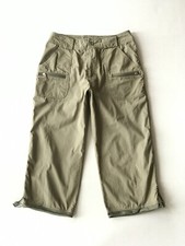 NEW TALBOTS Womens Stretch Cropped Capri Pants NWT olive Green 4P 6 6P 16P