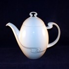 Rosenthal Asimmetria Weissgold Kaffeekanne mit Deckel 16 cm sehr gut