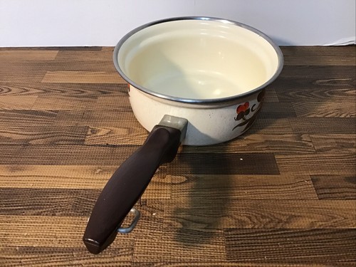 Vintage Moneta #14 Saucepan 6 1/2” Italy Floral Design - Picture 5 of 8