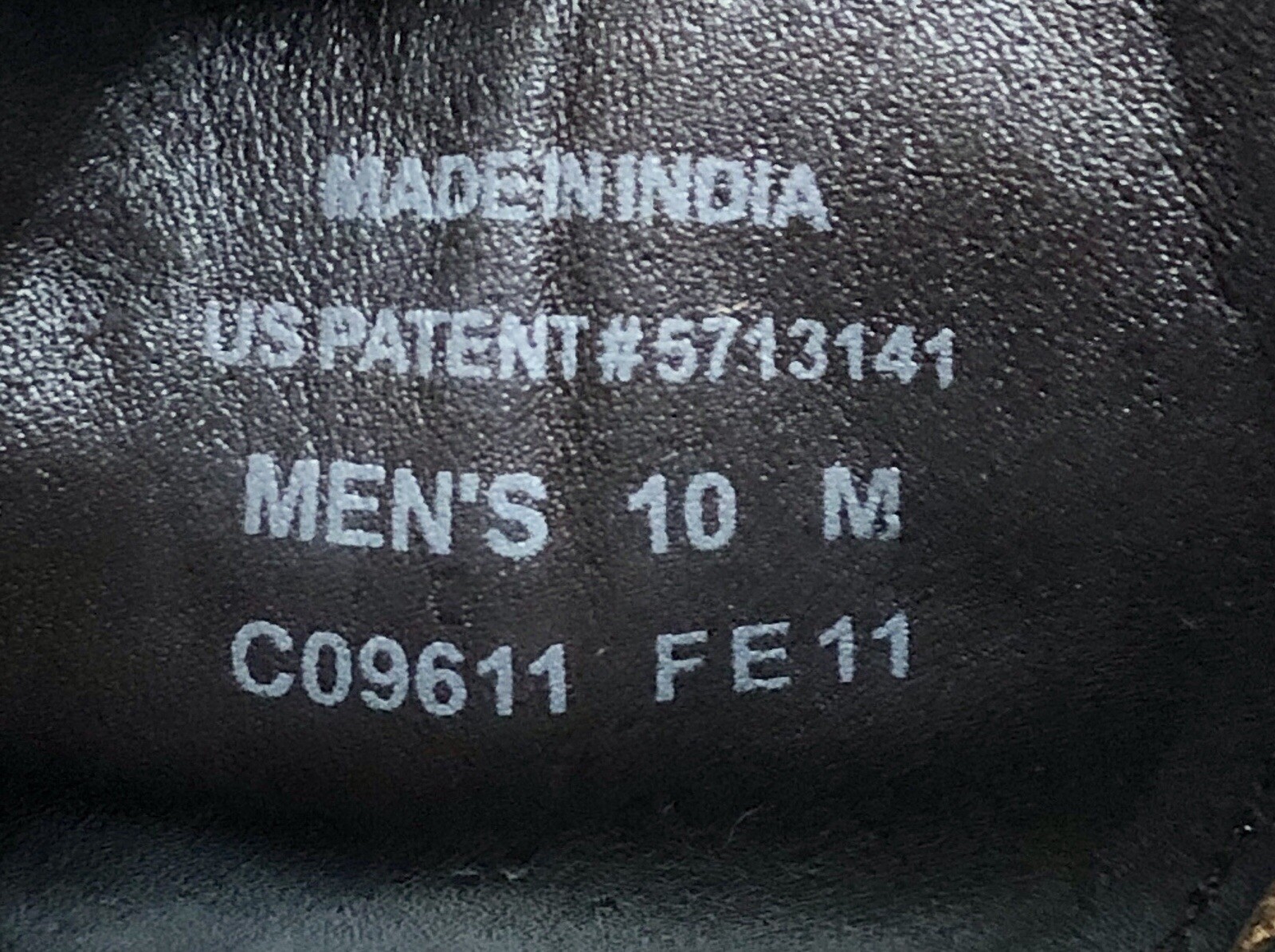 SAOLA Scarpe eleganti Oxford Cole Haan da uomo 10 M punta a cappuccio pelle marrone chiaro punta alare CO9611