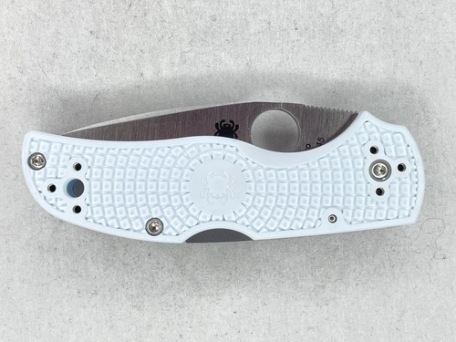 RAR Spyderco Native 5 FRN White Rex45 Satin C41PWH5 Sprint Run NEU - Bild 2 von 11