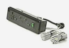 COMPUTER / GAMING POWER CONTROL/ ENERGY SAVER, 6 SWITCHABLE OUTLETS (5000-6460)