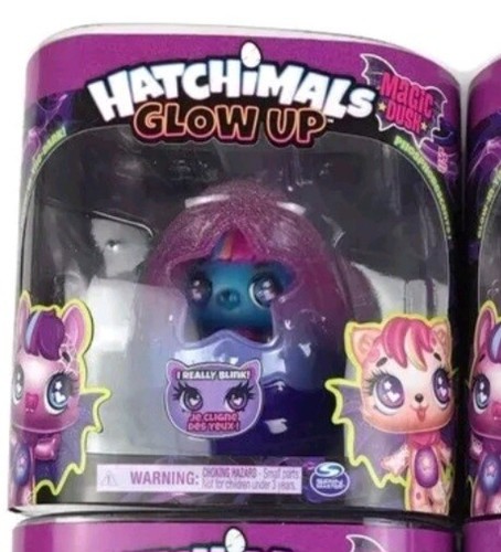 Hatchimals Glow Up Magic Dusk Giocattolo Regalo Si illumina al Buio Compleanno Natale - Foto 16 di 18