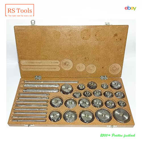 Valve Seat & Face Cutter Set 21 Pcs Set For Vintage Cars & Bikes USA RSTOOLS - 第 1/18 張圖片