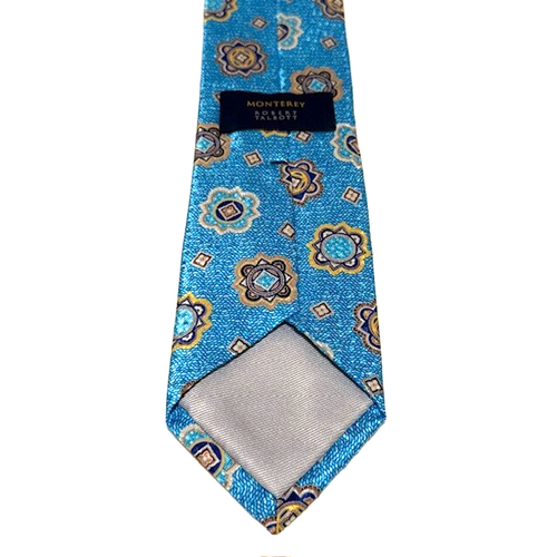 Robert Talbott Tie Monterey Eye Catching Geometric Designer Unique Cool OOAK - Picture 9 of 22