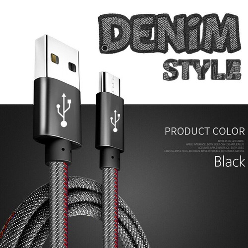 1M 2M 3M Braided USB Type C Data Charger Cable For Samsung Xiaomi Huawei Oppo - Picture 39 of 92