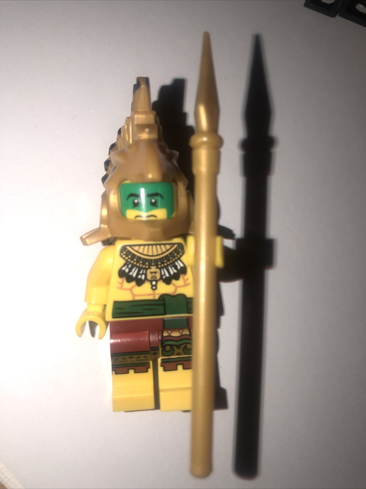 bit Så hurtigt som en flash modbydeligt LEGO Aztec Warrior CMF 8831 Series 7 minifigure mini figure Excellent  condition | eBay