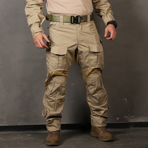EMERSONGEAR Tactical G3 Combat Pants Mens Duty Cargo Trousers Hunting Sports KH - Picture 2 of 6