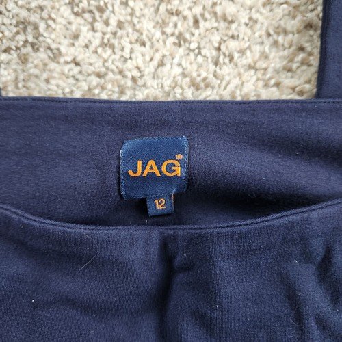 Jag Womens Leggings Size 12 Blue Skinny - Picture 3 of 11