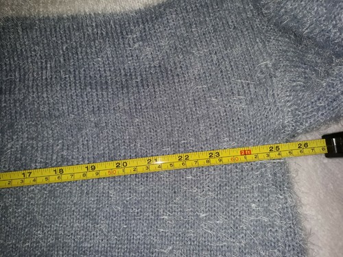 Suéter Pullover a.n.a Mujer Cuello Redondo Manga Larga Azul Marino Combo Talla XXL - Imagen 4 de 5