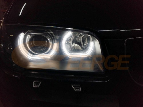 For BMW E83 X3 Ultra Bright Crystal DTM M4 Style Led Angel Eyes Kit Halo Rings - Picture 14 of 40