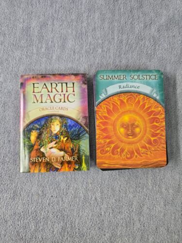 Earth Magic Oracle Cards 48-card Deck and Guidebook *Very Good* - Imagen 4 de 13