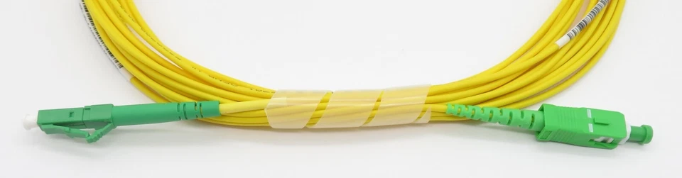 5x LWL-Patchkabel 9/125 OS2 Glasfaserkabel LC/APC-SC/APC Simplex Ø 2mm L 10m - Bild 3 von 4