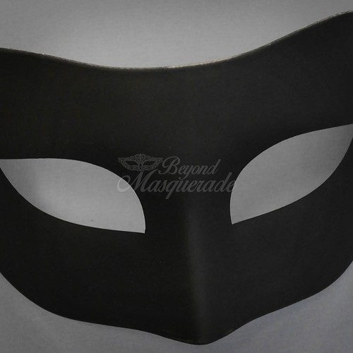 Tuxedo Mask, Masquerade Mask for Men, Simple Venetian Masquerade Ball Mask - Picture 12 of 17
