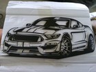 Metal Wall Art Of A Mustang Highly Detailed