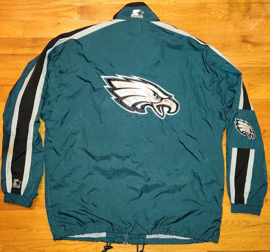 WOW* Vintage STARTER Pro Line Philadelphia EAGLES Jacket men
