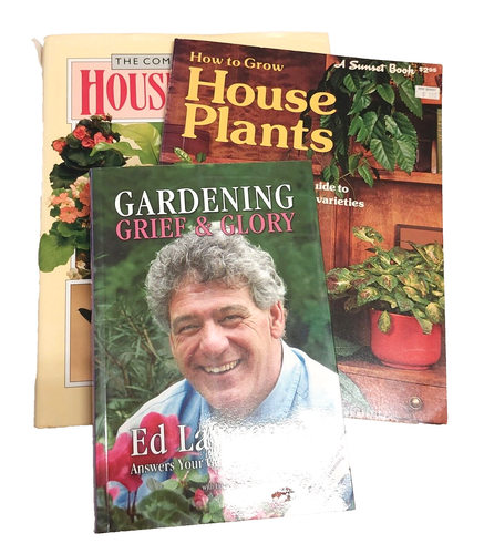 Lot of 3 gardening books house plants the complete book - Picture 1 of 11