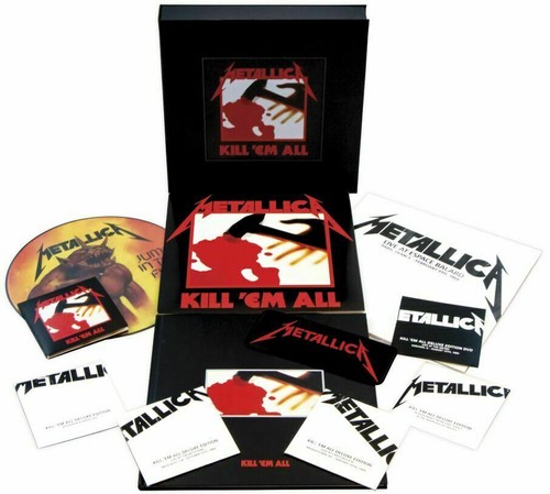 4 LP 5 CD 1DVD Box Metallica Kill'em All Limited Numbered Deluxe Edit Bo 014 - Picture 1 of 1