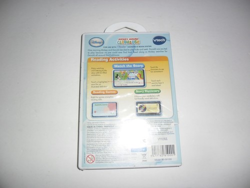 Vtech - V.reader Software Cartridge Mickey Mouse Clubhouse Reading Phonics 5-7 - Picture 2 of 2