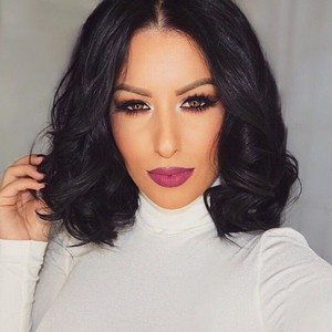 Full-Wavy-Wigs-100-8A-Remy-Brazilian-Human-Hair-Bob-Wig-with-Bangs-For-Women-MK