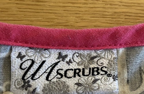 UA Scrubs Shirt Dog Print Short Sleeve Double Pocket **see Pics For Sizing** - Picture 9 of 9