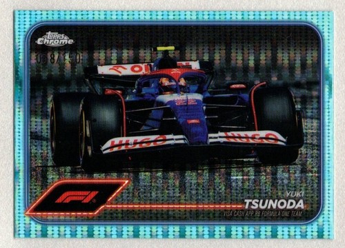 2024 Topps Chrome Formula 1 BASE AQUA SONAR REFRACTOR #/150 U Pick FREE Com Ship - Picture 16 of 29