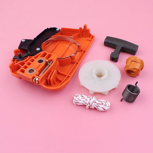 Cubierta de embrague de freno de cadena para kit de manija de polea de arranque de freno de cadena para Husqvarna 235 240 - Imagen 5 de 5