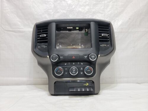Ram 1500 2019-2024 pila central temperatura clima radio control bisel moldura OEM - Imagen 2 de 9
