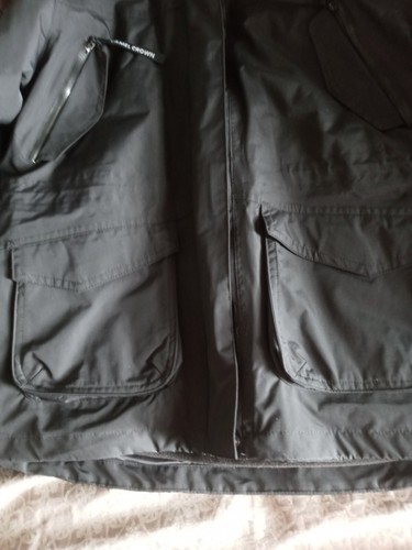 Camel Crown Z0W114150 Womens Black Zip Out Liner Ski Jacket Sz Large pre-owned - Picture 2 of 11