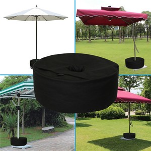 Outdoor Umbrella Parasol Base Weight Bag Round Garden Patio Tent Sandbag to 90LB