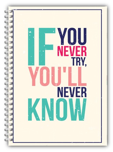 A5 Quote Notebook Notes Sketch Pad Drawing 100 Lined Blank Pages Artist Any Age - Picture 3 of 8