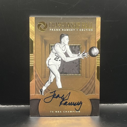 2017-18 Frank Ramsey Opulence Championship Hall Signatures /49 Auto #HC-FRS - Picture 3 of 9