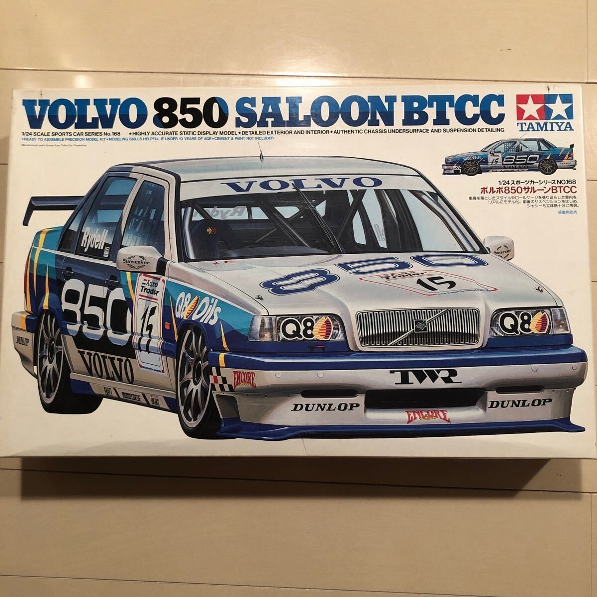 TAMIYA 1/24 Sport Car Series VOLVO 850 SALOON BTCC Plastic