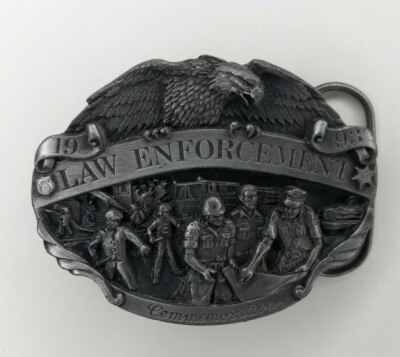 1993 COMMEMORATIVE LAW ENFORCEMENT BELT BUCKLE LIMITED EDITION 773 OF 5000 